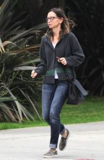 CALISTA FLOCKHART Out and About in Los Angeles 01/14/2017