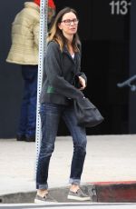 CALISTA FLOCKHART Out and About in Los Angeles 01/14/2017