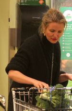 CAMERON DIAZ Shopping at Whole Foods in Beverly Hills 01/02/2017