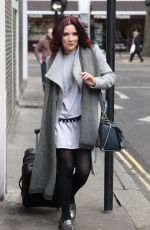 CANDICE BROWN Out and About in London 01/04/2017
