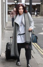 CANDICE BROWN Out and About in London 01/04/2017