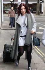 CANDICE BROWN Out and About in London 01/04/2017