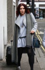 CANDICE BROWN Out and About in London 01/04/2017