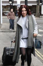 CANDICE BROWN Out and About in London 01/04/2017
