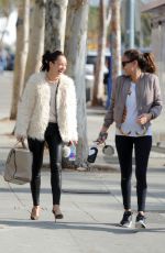 CARA SANTANA and ASHLEY MADEKWE Out in Beverly Hills 01/16/2017