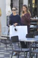 CARA SANTANA and JAMIE CHUNG Out for Lunch in West Hollywood 01/26/2017