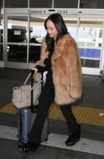 CARA SANTANA at LAX Airport in Los Angeles 01/11/2017