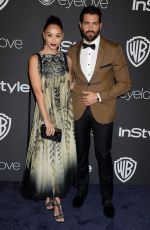 CARA SANTANA at Warner Bros. Pictures & Instyle’s 18th Annual Golden Globes Party in Beverly Hills 01/08/2017