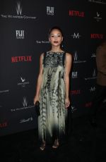 CARA SANTANA at Weinstein Company and Netflix Golden Globe Party in Beverly Hills 01/08/2017