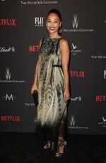 CARA SANTANA at Weinstein Company and Netflix Golden Globe Party in Beverly Hills 01/08/2017