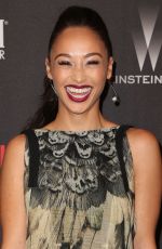 CARA SANTANA at Weinstein Company and Netflix Golden Globe Party in Beverly Hills 01/08/2017