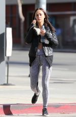 CARA SANTANA Leaves a Gym in Los Angeles 01/19/2017