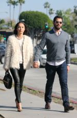 CARA SANTANA Out for Lunch in Beverly Hills 01/16/2017