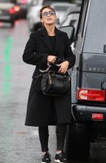 CARA SANTANA Out on a Rainy Day in Beverly Hills 01/07/2017
