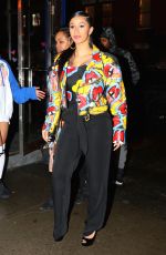 CARDI B Leaves a Dinner in New York 01/17/2017