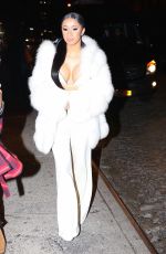 CARDI B Night Out in New York 01/26/2017