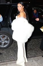 CARDI B Night Out in New York 01/26/2017