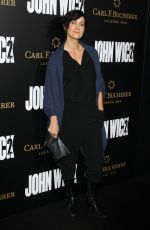 CARRIE-ANNE MOSS at ‘John Wick: Chapter 2’ Premiere in Los Angeles 01/30/2017