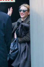 CATE BLANCHETT Arrivinesg at Barrymore Theatre in New York 01/29/2017