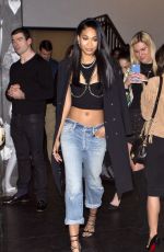 CHANEL IMAN at Catch LA in West Hollywood 01/27/2017
