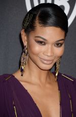 CHANEL IMAN at Warner Bros. Pictures & Instyle’s 18th Annual Golden Globes Party in Beverly Hills 01/08/2017