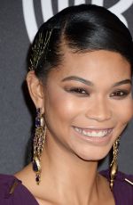 CHANEL IMAN at Warner Bros. Pictures & Instyle’s 18th Annual Golden Globes Party in Beverly Hills 01/08/2017