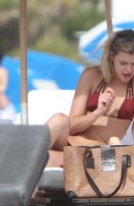 CHANTEL JEFFRIES and ALISSA VIOLET in Bikinis on the Beach in Miami 01/06/2017