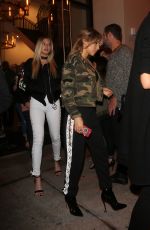 CHANTEL JEFFRIES Leaves a Dinner in West Hollywood 01/13/2017