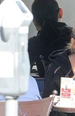 CHANTEL JEFFRIES Out for Lunch in Los Angeles 01/17/2017