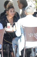 CHANTEL JEFFRIES Out for Lunch in Los Angeles 01/17/2017