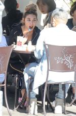 CHANTEL JEFFRIES Out for Lunch in Los Angeles 01/17/2017