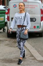 CHANTELLE CONNELLY Heading to a Gym in Manchester 01/26/2017