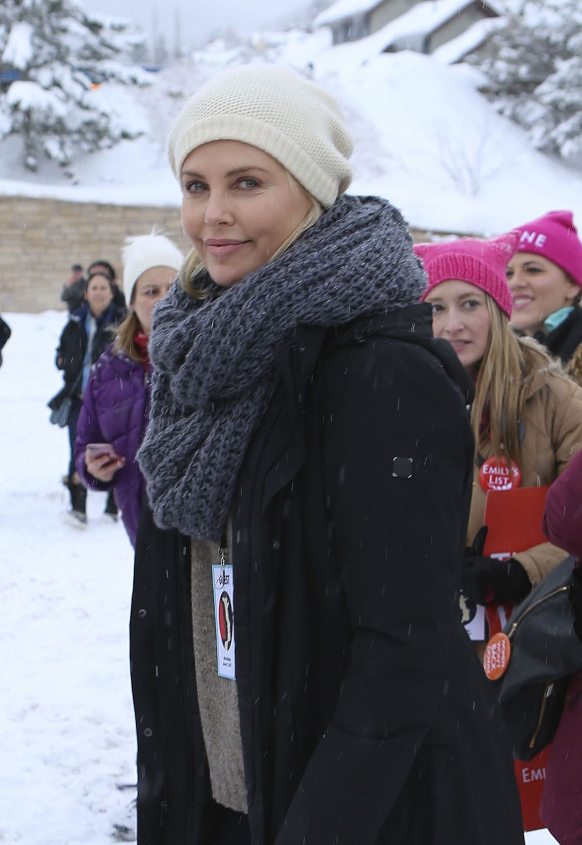 CHARLIZE THERON at Women CHARLIZE THERON at Women