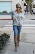 CHARLOTTE MCKINNEY Out in West Hollywood 01/24/2017