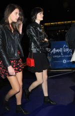 CHARLOTTE WIGGINS and SAM ROLLINSON at Cirque Du Soleil Amaluna Press Night in London 01/12/2017