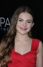 CHIARA AURELIA at ‘The Space Between Us’ Premiere in Los Angeles 01/17/2017