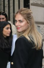 CHIARA FERRAGNI at Elie Saab Fashion Show in Paris 01/25/2017