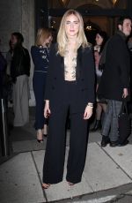 CHIARA FERRAGNI Leaves Alberta Ferretti Fashion Show at Milan Fashion Week 01/13/2017