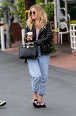 CHIARA FERRAGNI Out for Coffee in Los Angeles 01/04/2017