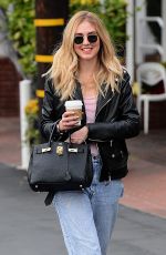 CHIARA FERRAGNI Out for Coffee in Los Angeles 01/04/2017
