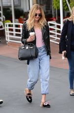 CHIARA FERRAGNI Out for Coffee in Los Angeles 01/04/2017