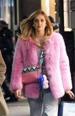 CHIARA FERRAGNI Shopping in Milan 01/16/2017