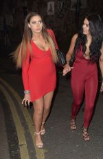 CHLOE FERRY Night Out in Newcastle 12/26/2016