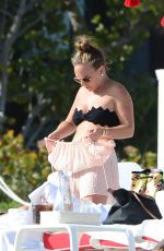 CHLOE GREEN Leaves a Beach in Miami 12/31/2016