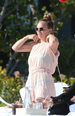 CHLOE GREEN Leaves a Beach in Miami 12/31/2016