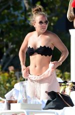 CHLOE GREEN Leaves a Beach in Miami 12/31/2016