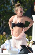 CHLOE GREEN Leaves a Beach in Miami 12/31/2016