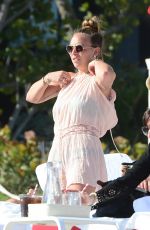 CHLOE GREEN Leaves a Beach in Miami 12/31/2016
