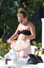 CHLOE GREEN Leaves a Beach in Miami 12/31/2016
