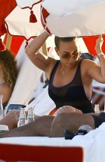 CHLOE GREEN on the Beach in Miami 01/05/2017